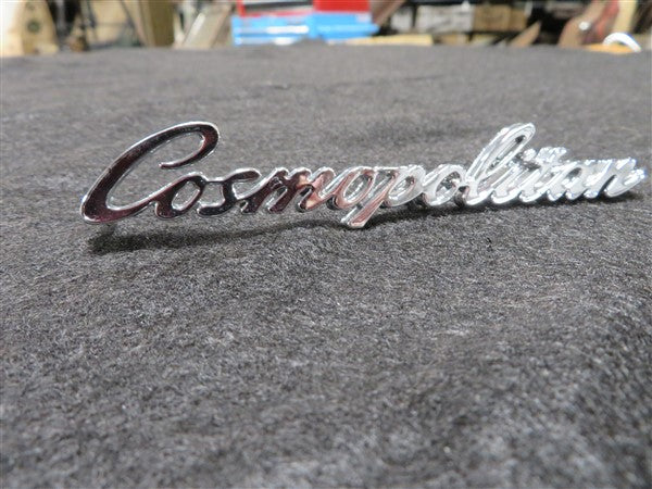1949 Lincoln Cosmopolitan Front Fender Cosmopolitan Name Script