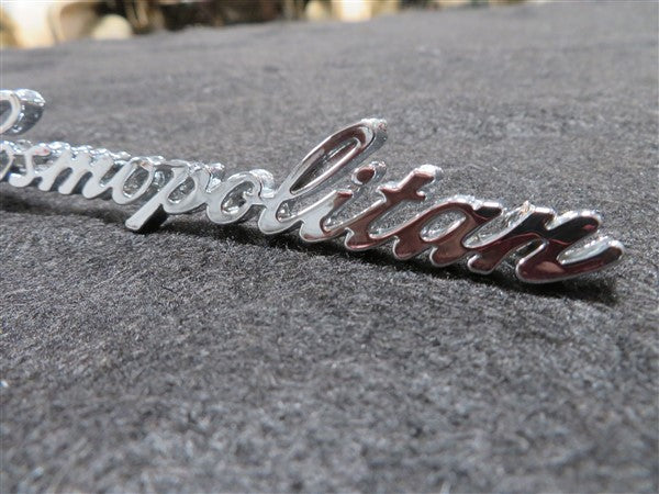 1949 Lincoln Cosmopolitan Front Fender Cosmopolitan Name Script