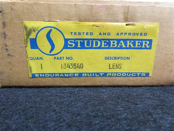 1962 Studebaker GT Hawk Tail Light Lens