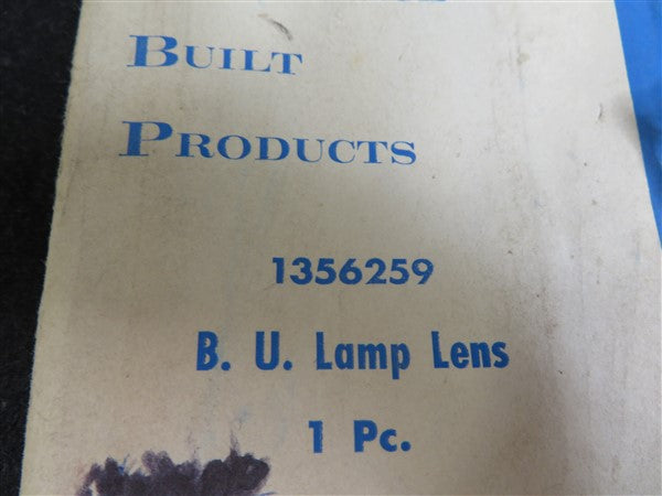 1964 Studebaker Sedan LH Backup Light Lens