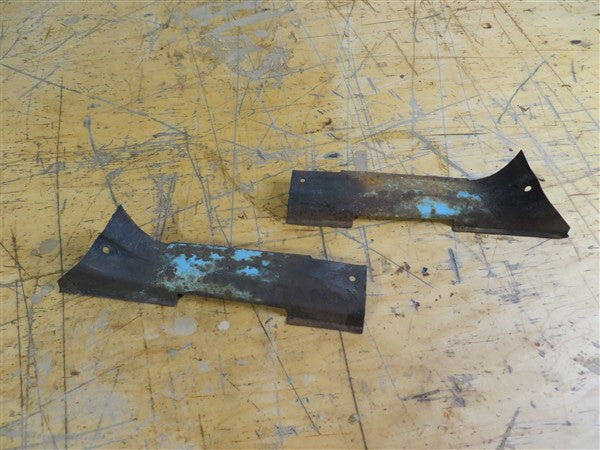 1955 Chevrolet Wagon Rear Lower Hinge Covers