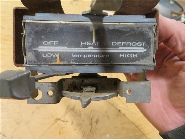 1965 Plymouth Fury Heater Controls